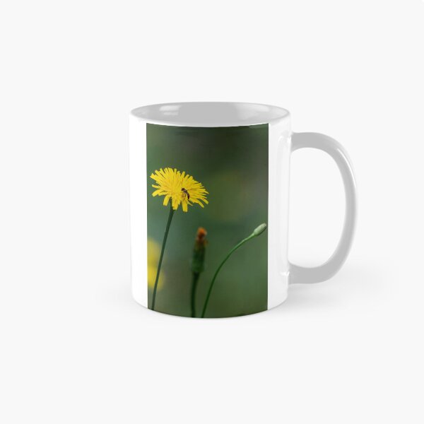 Item preview, Syrphid Fly on bright yellow dandelion designed and sold by lisavonbiela.