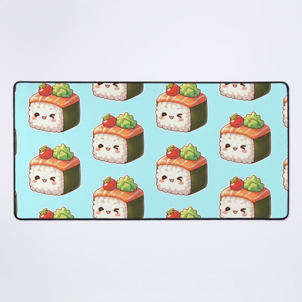 Item preview, Kawaii Sushi Manga Anime – Cute Chibi Japanese Food designed and sold by Sugar Wisdom .