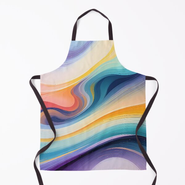 Aperçu de l'œuvre Art abstrait Mélange de couleurs Vagues créée et vendue par debbiedwarika.