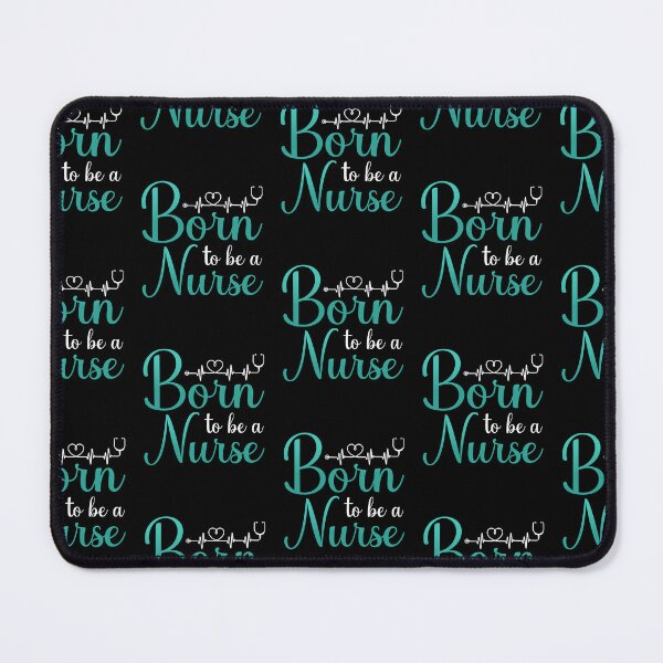 Item preview, Born to be a Nurse – Inspirational Nursing Pride designed and sold by MuniraWearify.