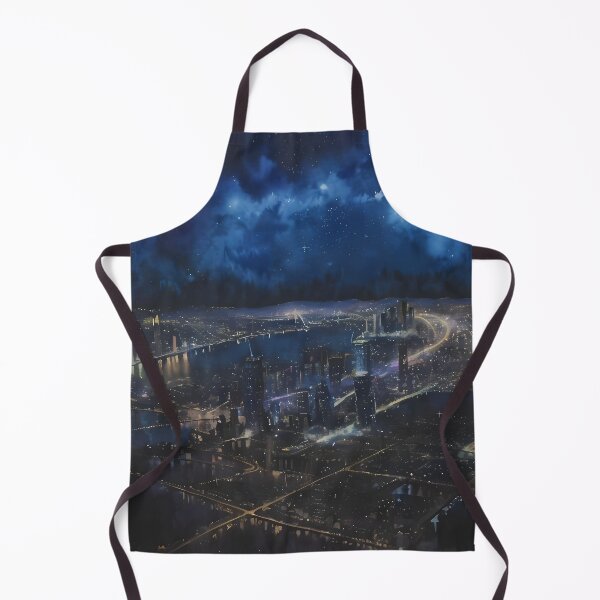 Item preview, Starlit Metropolis designed and sold by ArtscapeProductions.