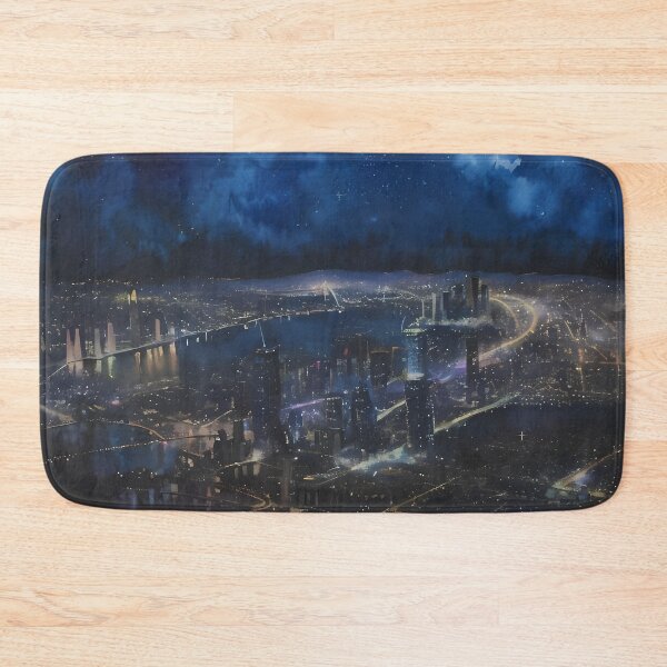 Item preview, Starlit Metropolis designed and sold by ArtscapeProductions.