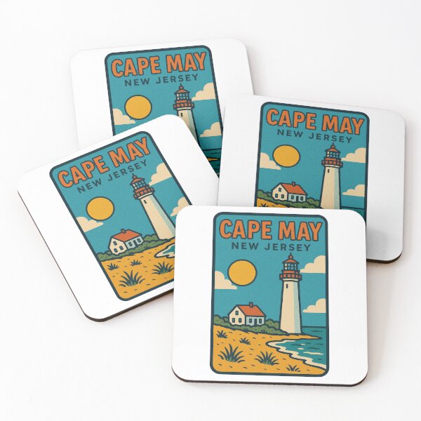 Item preview, Cape May New Jersey Decal designed and sold by Decal Mania.