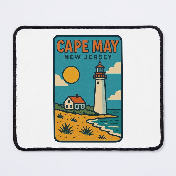 Item preview, Cape May New Jersey Decal designed and sold by Decal Mania.