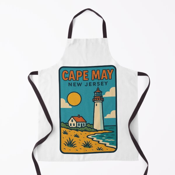 Item preview, Cape May New Jersey Decal designed and sold by Decal Mania.