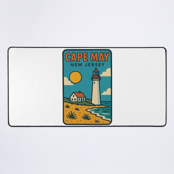 Item preview, Cape May New Jersey Decal designed and sold by Decal Mania.