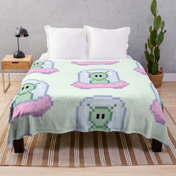 Item preview, Cute Pixel Alien in UFO – Pastel Space Invader designed and sold by Heavenly-Cloudz.