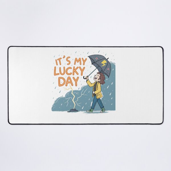 Item preview, It's my lucky day in a rain  designed and sold by Lucky 777.