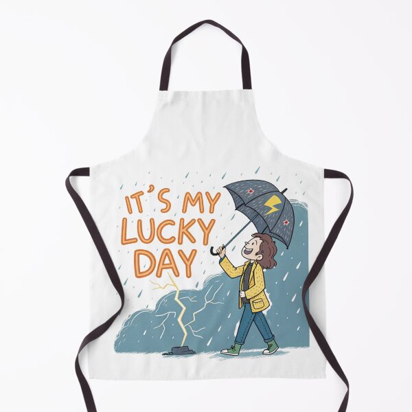 Item preview, It's my lucky day in a rain designed and sold by Lucky 777.