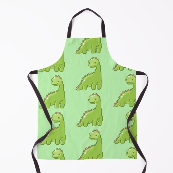 Item preview, Adorable Green Pixel Dinosaur – Retro Dino designed and sold by Heavenly-Cloudz.