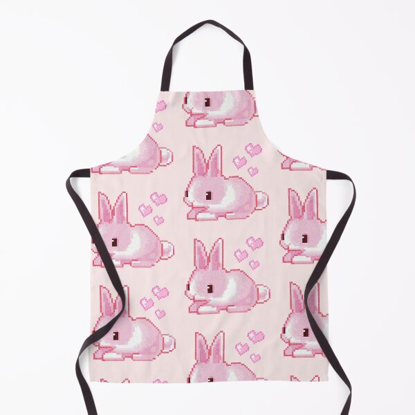 Item preview, Kawaii Pink Pixel Bunny – Cute Aesthetic Love designed and sold by Heavenly-Cloudz.