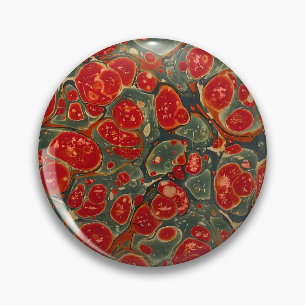 Item preview, Vintage Marbled Decorative Paper: Traditional Bookbinding Endpaper Design designed and sold by PinUpPizzazz.
