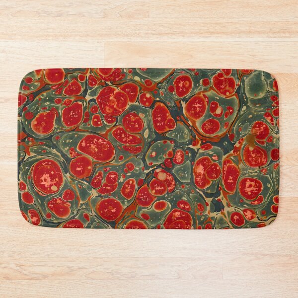 Item preview, Vintage Marbled Decorative Paper: Traditional Bookbinding Endpaper Design designed and sold by PinUpPizzazz.