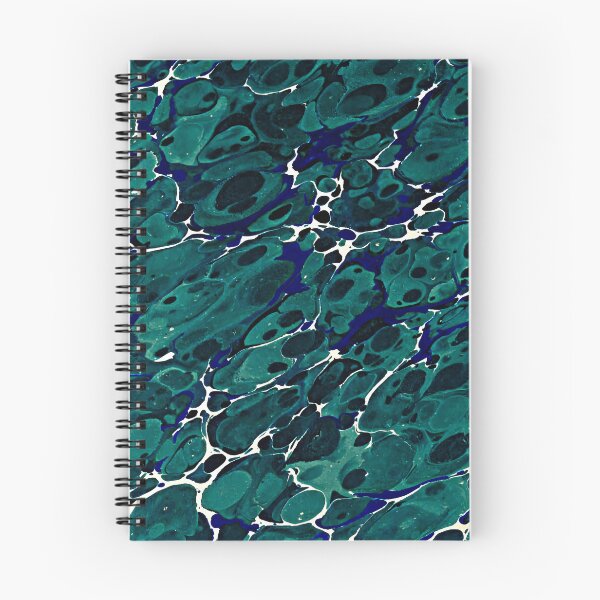 Item preview, Vintage Marbled Decorative Paper: Traditional Bookbinding Endpaper Design designed and sold by PinUpPizzazz.