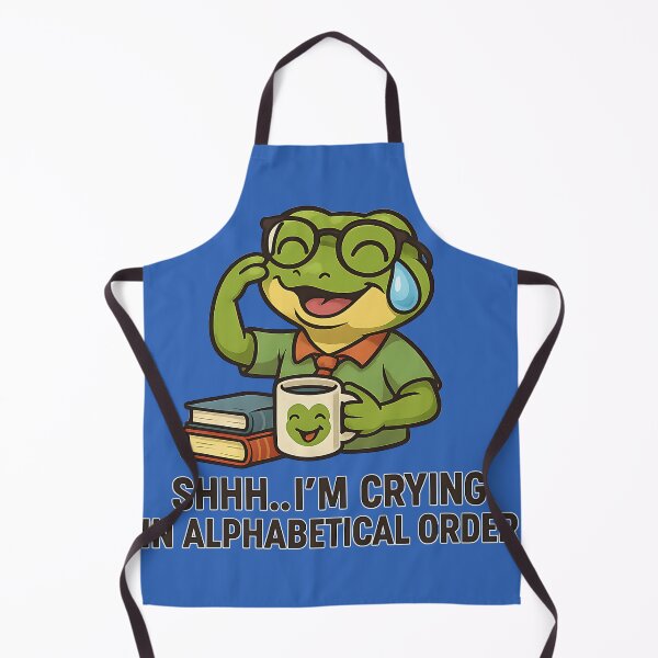 Item preview, Shhh… I’m Crying in Alphabetical Order designed and sold by FunnySignalStudio.