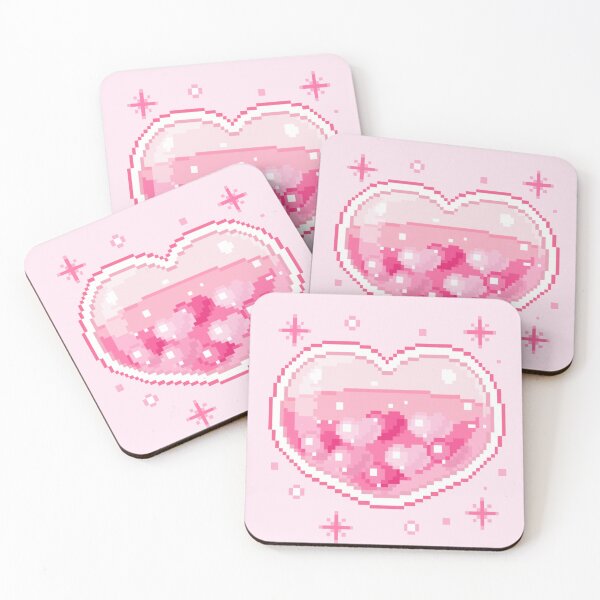 Item preview, Magical Pixel Love Potion – Kawaii Heart designed and sold by Heavenly-Cloudz.