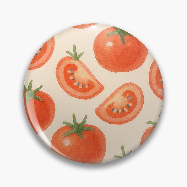 Item preview, Watercolor Tomato Pattern designed and sold by weirdfishes123.