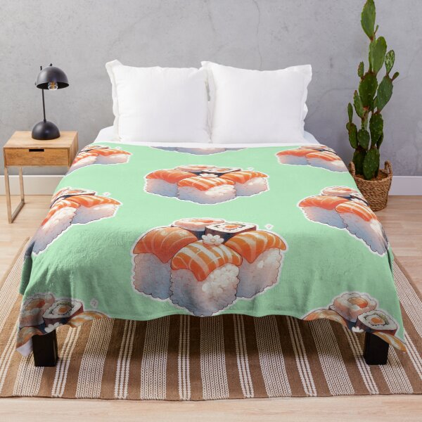 Item preview, Kawaii Sushi Manga Anime – Cute Chibi Japanese Food designed and sold by Sugar Wisdom .