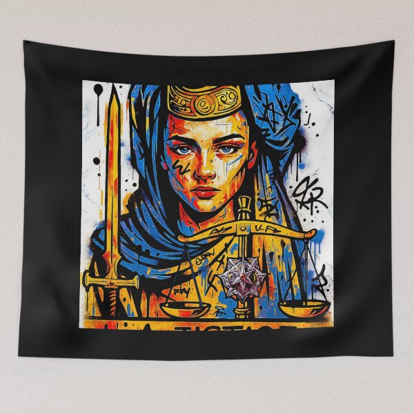 Item preview, Tarot Deck : The Justice  La Justice new version#1 designed and sold by Helios Be. Lavsh.