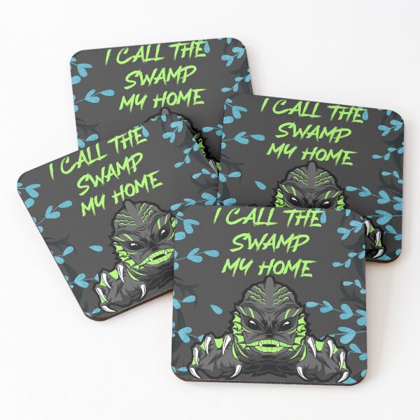 Item preview, Funny Swamp Monster Design designed and sold by LJAandD.