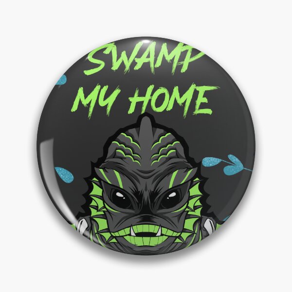 Item preview, Funny Swamp Monster Design designed and sold by LJAandD.