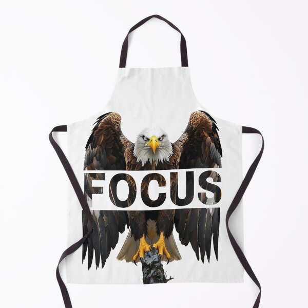 Item preview, FOCUS Eagle – Fierce Bald Eagle Motivational Design designed and sold by Yuli Club.