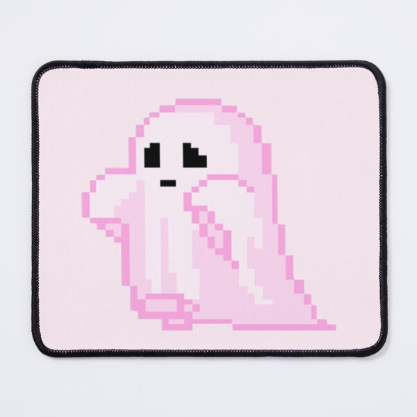 Item preview, Cute Pink Pixel Ghost – Kawaii Pastel Spooky designed and sold by Heavenly-Cloudz.