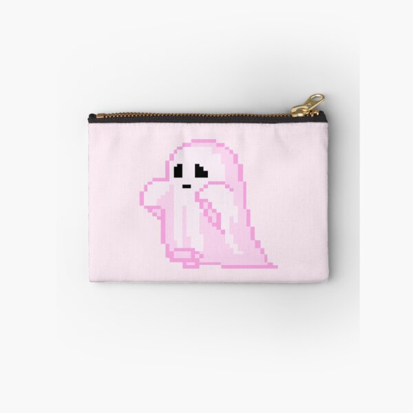 Item preview, Cute Pink Pixel Ghost – Kawaii Pastel Spooky designed and sold by Heavenly-Cloudz.
