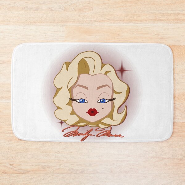 Item preview, Marilyn Monroe Cartoon Head Illustration - Bratz doll marilyn monroe designed and sold by Monroe Store.