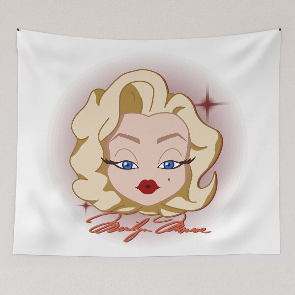 Item preview, Marilyn Monroe Cartoon Head Illustration - Bratz doll marilyn monroe designed and sold by Monroe Store.