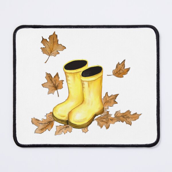 Item preview, Autumn boots and autumn leaves sticker designed and sold by emyna_2217.