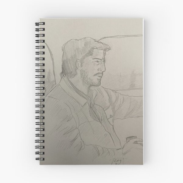Item preview, Joel Miller TLOU pencil print designed and sold by Sillypigeon.