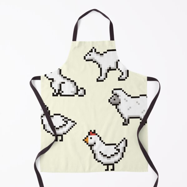 Item preview, Cute Pixel Farm Animals – Bunny, Goat, Chicken, Duck & Sheep designed and sold by Heavenly-Cloudz.