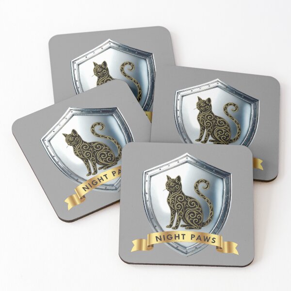 Item preview, Night Paws Crest, Guardian of the Shadows designed and sold by Highlandkings.