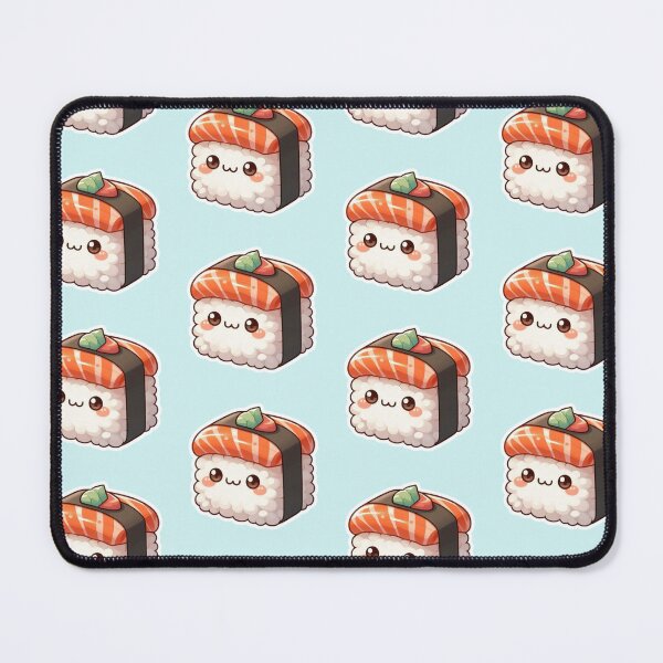Item preview, Kawaii Sushi Manga Anime – Cute Chibi Japanese Food designed and sold by Sugar Wisdom .