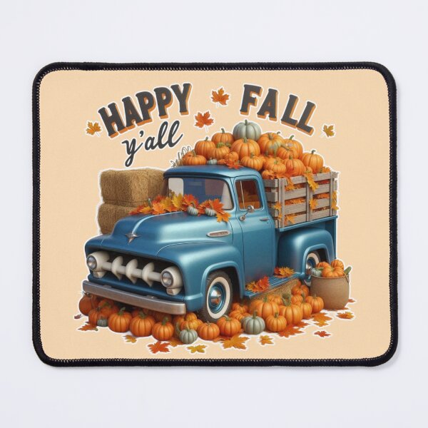 Item preview, Happy Fall Y'all - Country Truck - Pumpkins designed and sold by binspired2shop.