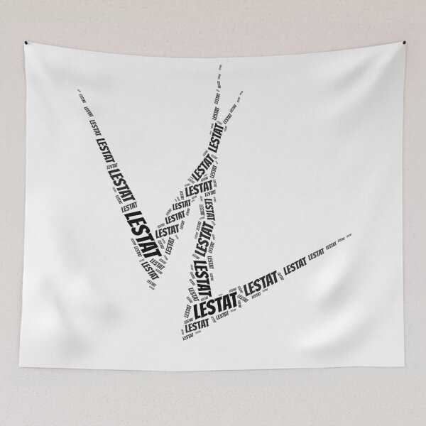 Item preview, Lestat Lestat Lestat VL Logo Black designed and sold by LioncourtLLC.