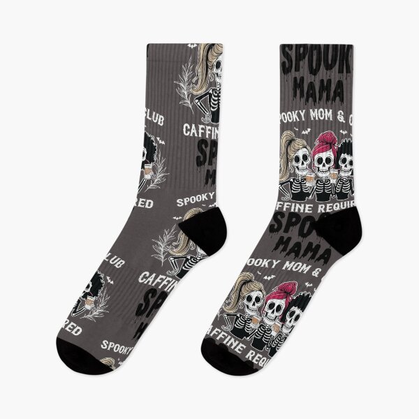 Item preview, Spooky Mama Club Funny Skeleton Design designed and sold by mayadesignshop.