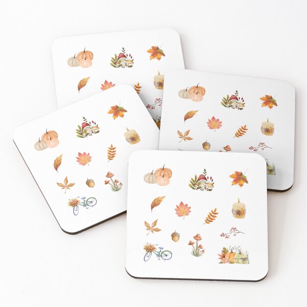 Item preview, Watercolor Fall Celebration  designed and sold by silviaol.