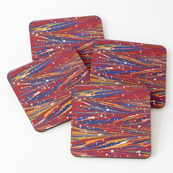 Item preview, Vintage Marbled Decorative Paper: Traditional Bookbinding Endpaper Design designed and sold by PinUpPizzazz.