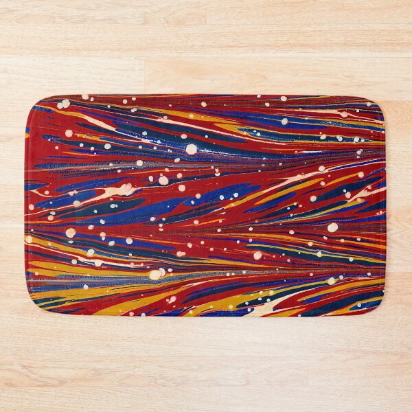 Item preview, Vintage Marbled Decorative Paper: Traditional Bookbinding Endpaper Design designed and sold by PinUpPizzazz.