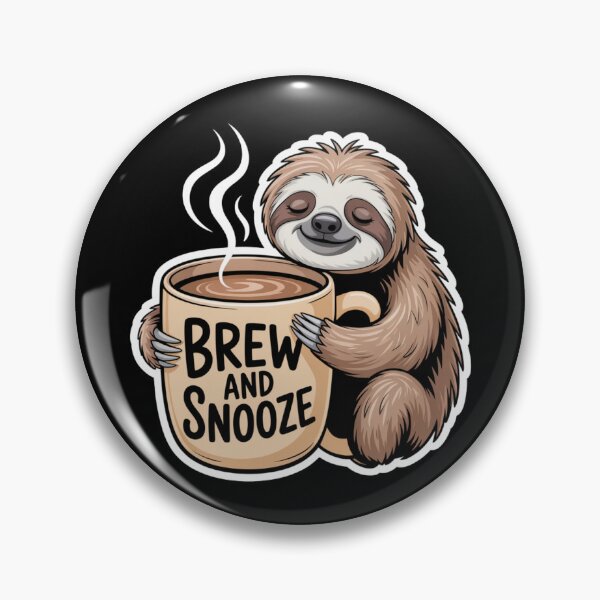 Item preview, Brew and Snooze designed and sold by theartfulaspie.