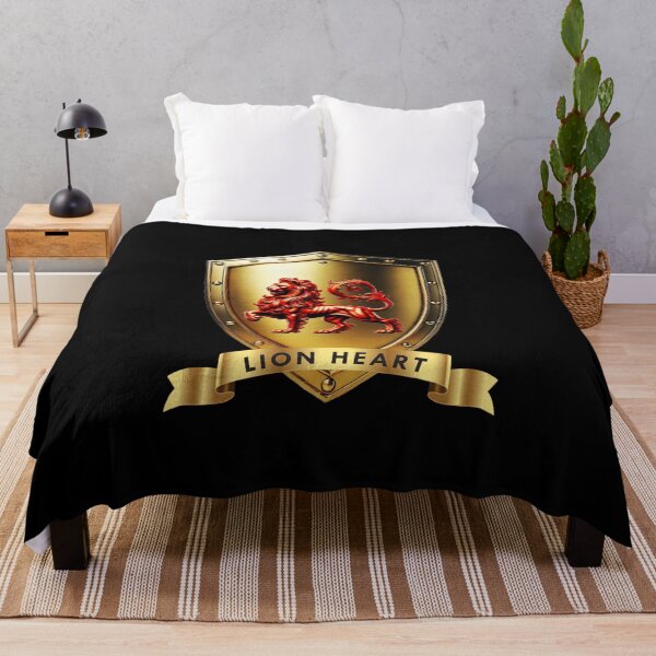 Item preview, Lion Heart Crest – Courage of the King designed and sold by Highlandkings.