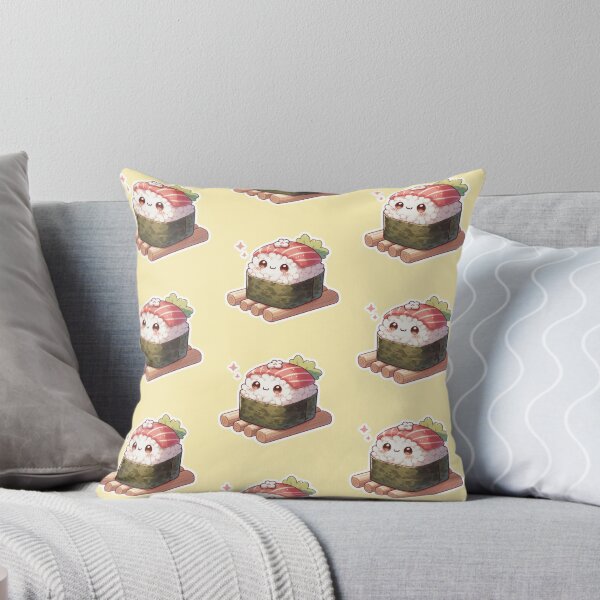 Item preview, Kawaii Sushi Manga Anime – Cute Chibi Japanese Food designed and sold by Sugar Wisdom .