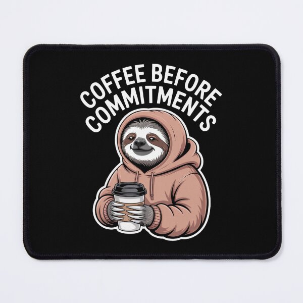 Item preview, Coffee Before Commitments designed and sold by theartfulaspie.
