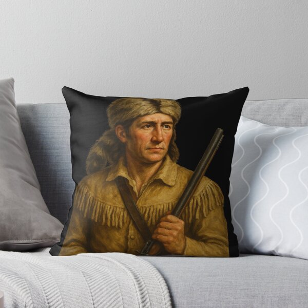 Item preview, Davy Crockett – Legendary Texan Frontiersman | Texas History & Alamo Hero designed and sold by jelonkaa.