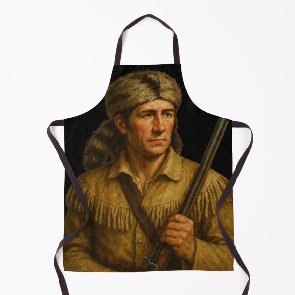 Item preview, Davy Crockett – Legendary Texan Frontiersman | Texas History & Alamo Hero designed and sold by jelonkaa.