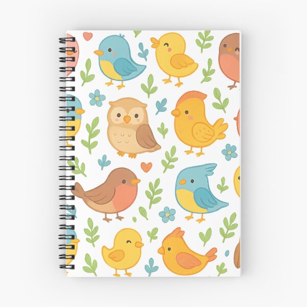 Item preview, Adorable Birds – Seamless Cartoon Bird Pattern for Kids designed and sold by BloomOfDesign.