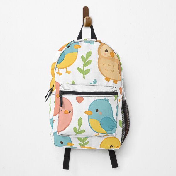Item preview, Adorable Birds – Seamless Cartoon Bird Pattern for Kids designed and sold by BloomOfDesign.