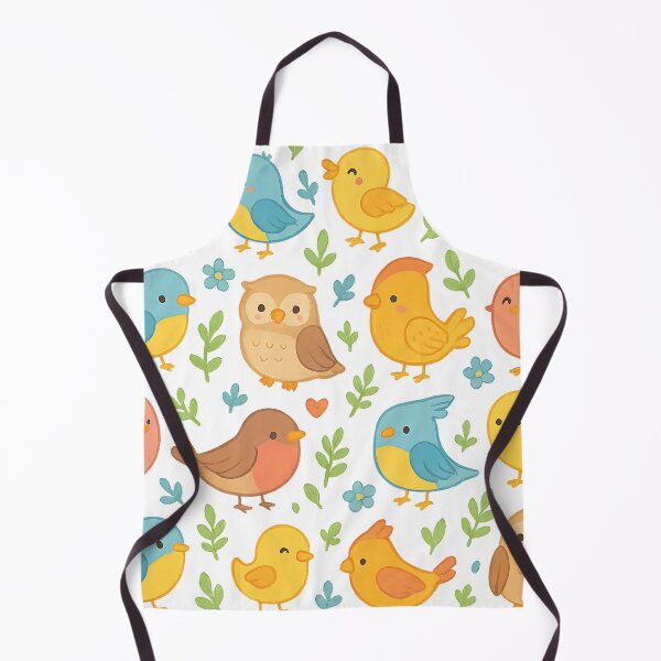 Item preview, Adorable Birds – Seamless Cartoon Bird Pattern for Kids designed and sold by BloomOfDesign.